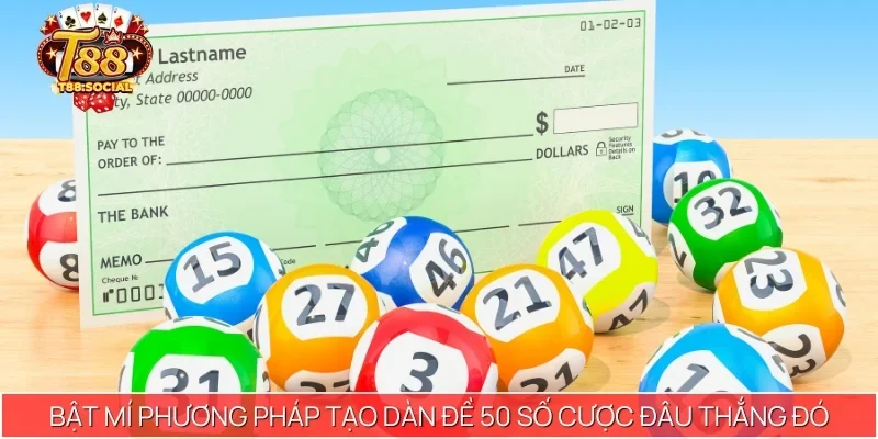 Bật mí phương pháp tạo dàn đề 50 số cược đâu thắng đó