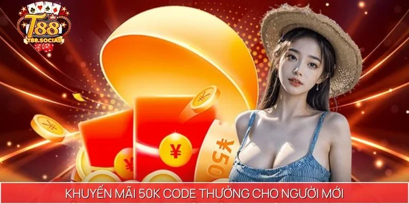 Khuyến mãi 50K code thưởng cho người mới
