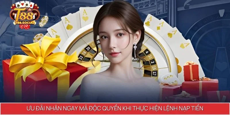 Ưu đãi nhận ngay mã độc quyền khi thực hiện lệnh nạp tiền
